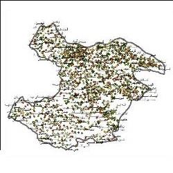 دانلود شیپ فایل روستاهای استان قزوین