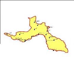 دانلود نقشه شهرهای استان هرمزگان