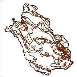 دانلود نقشه همدمای استان فارس