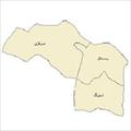 دانلود نقشه بخش های شهرستان داراب