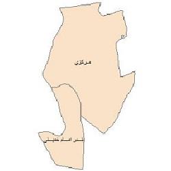 دانلود نقشه بخش های شهرستان بندر ماهشهر