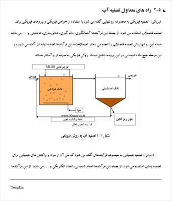بررسی قابلیت استفاده از جاذب های طبیعی موجود در ایران در تصفیه آب