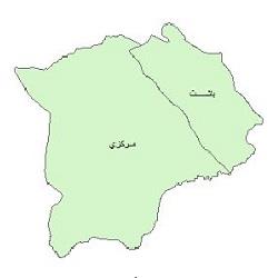 دانلود نقشه بخش های شهرستان گچساران