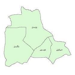 دانلود نقشه بخش های شهرستان ایرانشهر