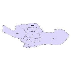 دانلود نقشه بخش های شهرستان لارستان
