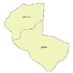 دانلود نقشه بخش های شهرستان منوجان