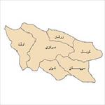 دانلود-نقشه-بخش-های-شهرستان-شیراز